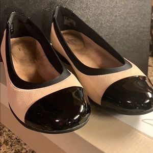 Clarks Neenah Garden Nude Flats